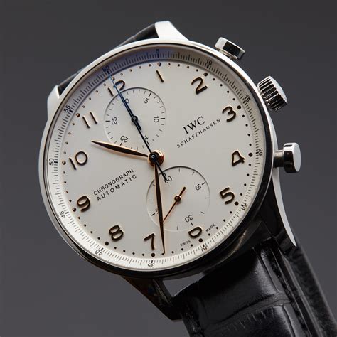 iwc portuguese chronograph price